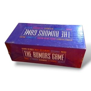 Vintage The Rumors Game (1996) Adult Conversation Party Game - Factory Sealed